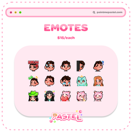 Emotes | $15 Each